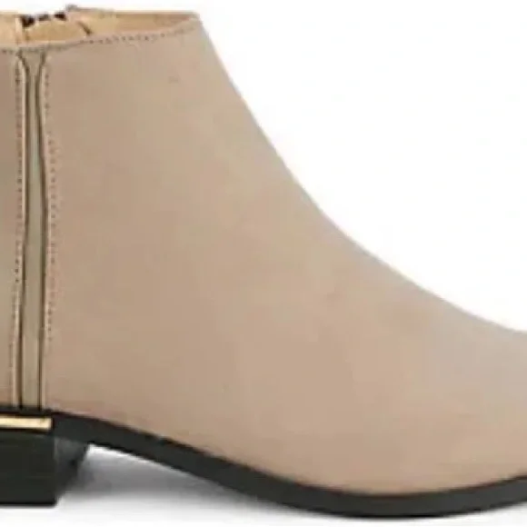 Lexie & Abbie - Suede & Leather Ankle Boot - Picture 5 of 5